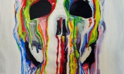 Piece #17 (Drip - Skull | Anterior)